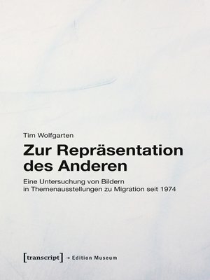 cover image of Zur Repräsentation des Anderen